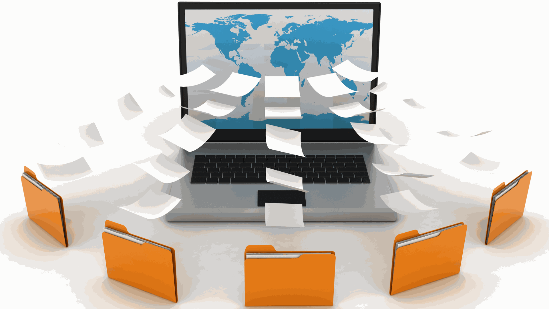 Graphique symbolisant des données centralisées et unifiées, démontrant comment les solutions ERP de Melus rationalisent la gestion des informations d'affaires.