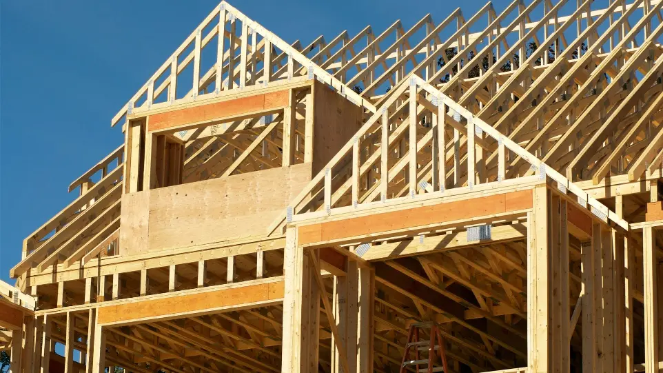 An Image demonstrating construction efficiency with zoho and odoo erp systems