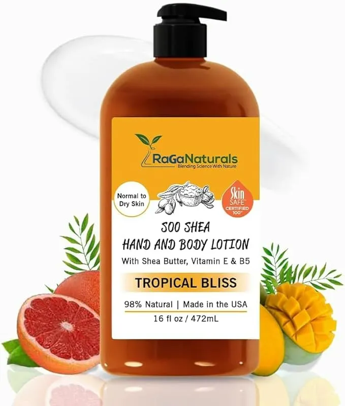 RaGaNaturals Lotion corporelle naturelle non parfumée.webp