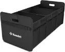 K KNODEL Organisateur de coffre de voiture, organiseur pliable pour voiture, consoles et organiseurs automobiles, rangement à 3 compartiments avec poignées renforcées