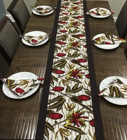 [EPISN001] Ankara table napkins, African print napkins, floral napkins, dinner napkins, bohemian napkins, set of 6