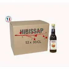Boîte de jus de bissap, 12 unités