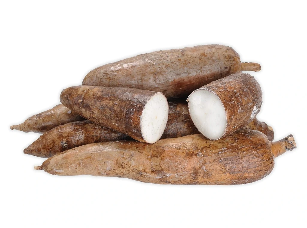 Box of fresh whole Yuca Root , Yucca /Cassava / Manioc/ Mandioca (about 38lb)
