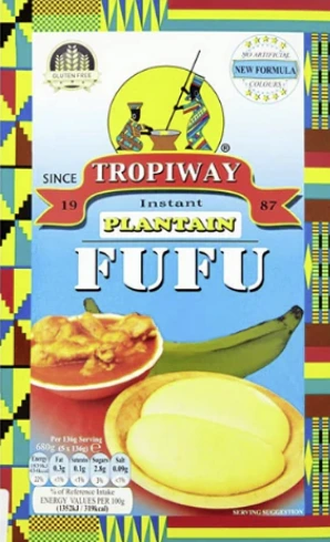 Farine de plantain Fufu 24 oz - Lot de 3