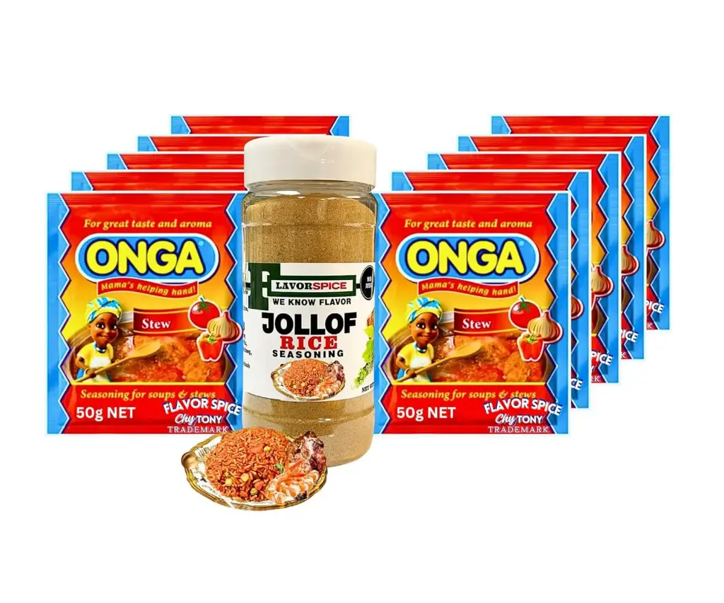 [SPPK003] Jollof rice seasoning – 10 packets per case (ONGA)