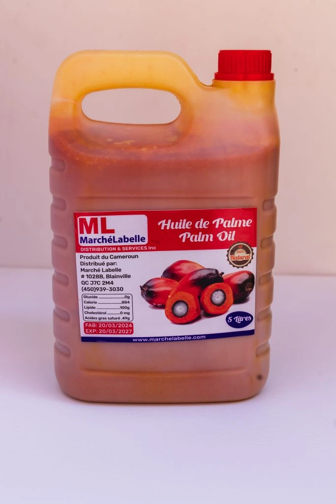 [OSBL002] Huile de palme rouge (5 L)