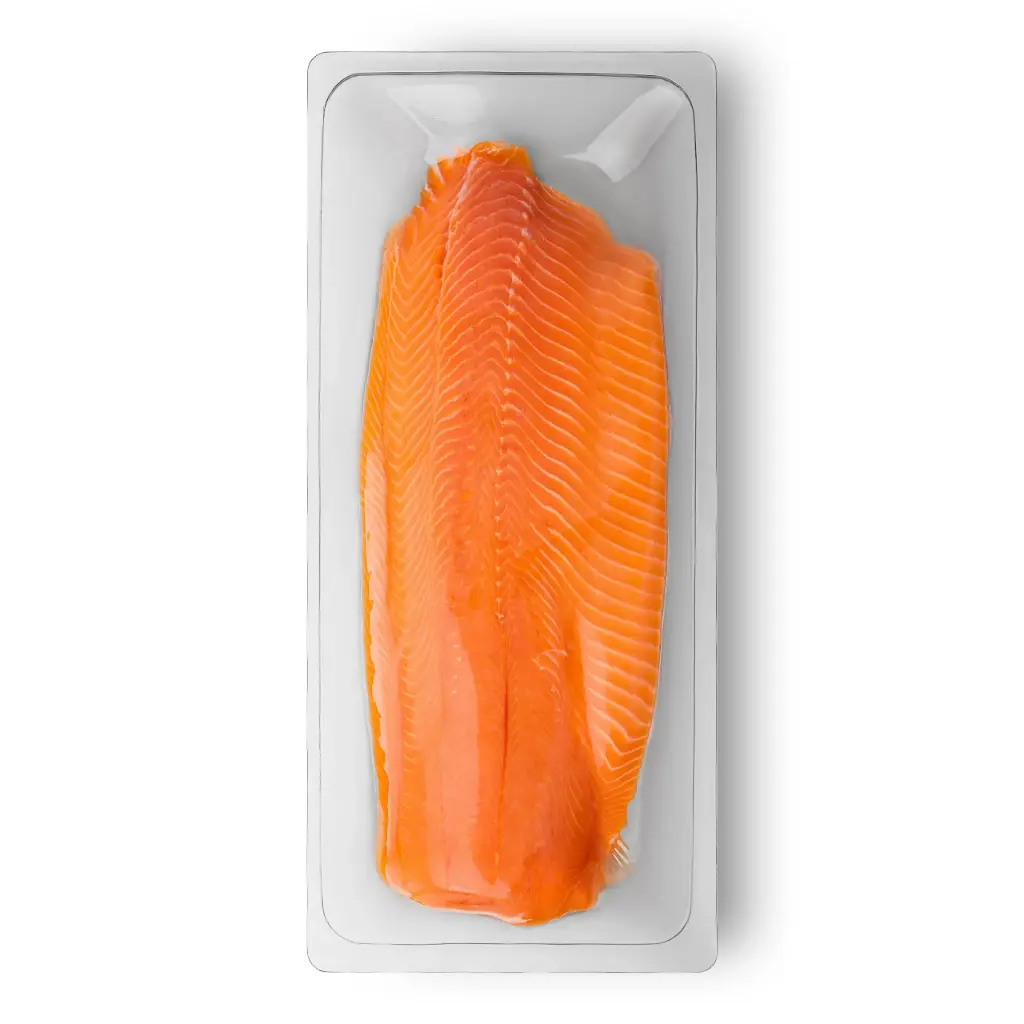 2/4 1,6 Kg Filet de Saumon Coho d’Élevage Frais Chili