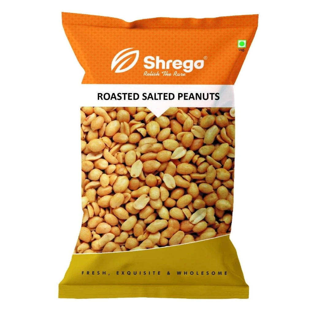 Cacahuètes grillées et salées, emballées sous vide, 1 kg - Cacahuètes de catégorie A | Grillées et NON frites | Riches en protéines et en fibres | Arachides 