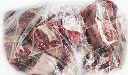 Viande de chèvre congelée avec peau, 1 lb (paquet de 3), déjà nettoyée et coupée