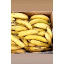 Plantains (bananes cochon, bananes farine, bananes jaunes) dans une boîte de 20kg