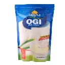 Farine blanche "bouillie" - Ogi- Akamu 500 g  composé de farine de maïs blanc.