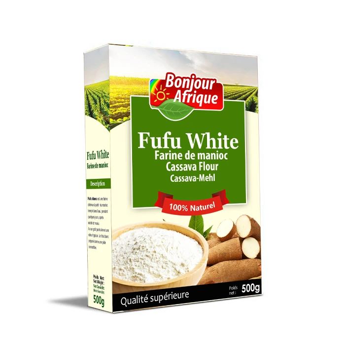 Water fufu flour (made of cassava)-placali