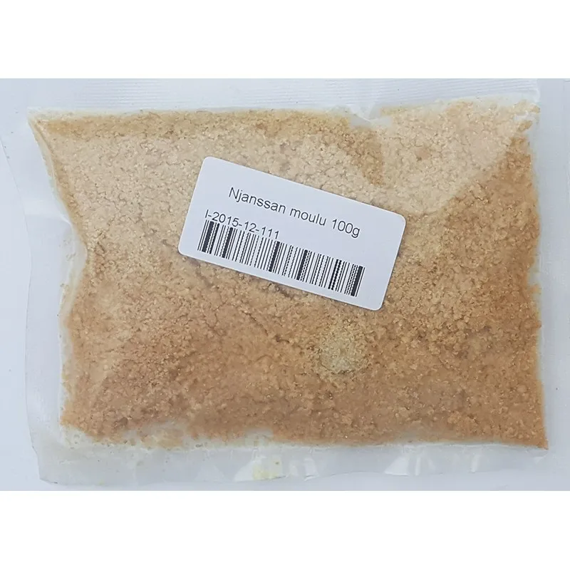 Djansang moulu congelé – Poudre d'akpi fine et naturelle (Njansa - Munguella-Wama - Bofek) 100 g