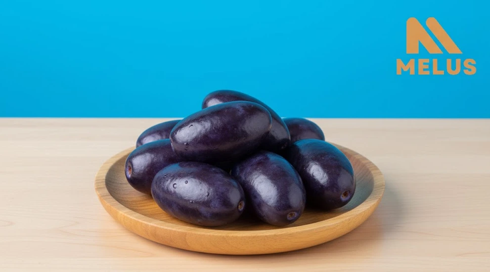 Prunes africaine fraîche - safou - ube (pacquet de 10)