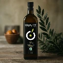 Organic olive oil, hand-picked, Tunisian olive oil, cold-pressed, mechanical (no heat or chemicals), traditional, hand-harvested OleaJoy Marasca glass bottle