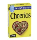 Céréales pour petit-déjeuner Cheerios originales, format familial, 570 g