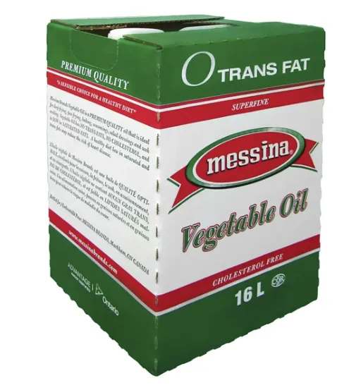 Messina Vegetable Oil, 16 L