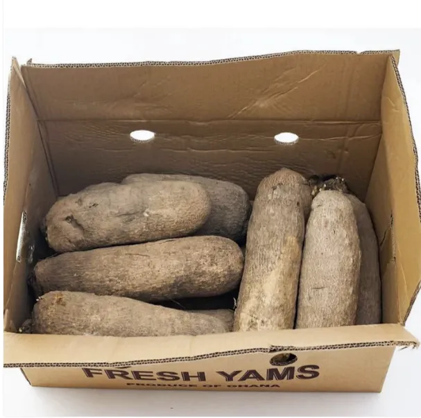 1 box of white yam (20kg)