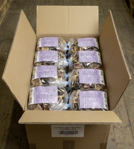 Peau de bœuf congelée (Kanda / Ponmo) 10 kg // Frozen Ox Skin (Kanda / Ponmo) 10kg