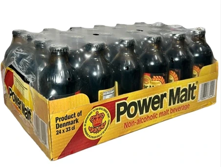 Power Malt, boîte de 24 bouteilles de 330 ml chacune
