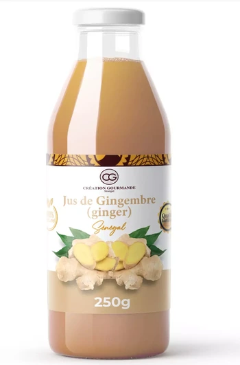 Organic Ginger Juice, 250 ml