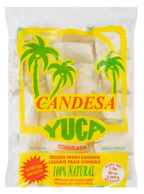 Manioc frais surgelé / Yuca / yucca, 5 lb