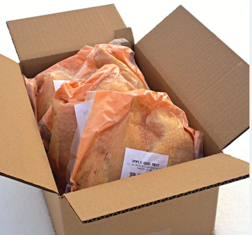 Box of “Hard chicken”  (Free-range chicken / poulet de village,dur / poulet bicyclette) ,22lb 