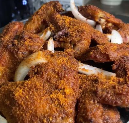  Paquet de shukuya (suya/soya) de POULET précuit et surgelé, prêt à manger