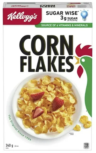 Kellogg's Corn Flakes Cereal, 340 g