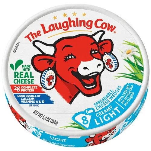 The Laughing Cow, Original, Spreadable Cheese 24P, 24 Portions, 400 g